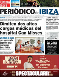 Portada Periódico de Ibiza y Formentera 2025-09-24