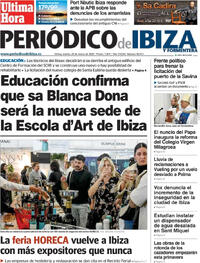 Portada Periódico de Ibiza y Formentera 2025-03-25