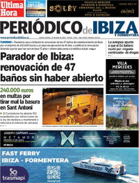 Portada Periódico de Ibiza y Formentera 2025-07-25