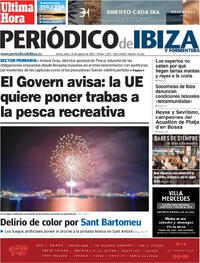 Portada Periódico de Ibiza y Formentera 2025-08-25