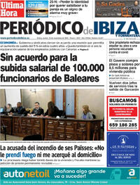 Portada Periódico de Ibiza y Formentera 2025-11-25
