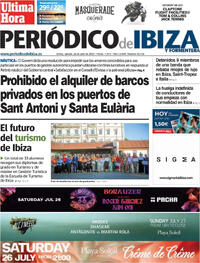 Portada Periódico de Ibiza y Formentera 2025-07-26