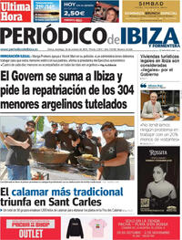 Portada Periódico de Ibiza y Formentera 2025-10-26