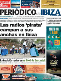 Portada Periódico de Ibiza y Formentera 2025-07-27