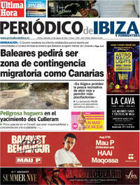 Portada Periódico de Ibiza y Formentera 2025-08-27
