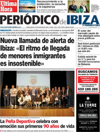 Portada Periódico de Ibiza y Formentera 2025-11-27
