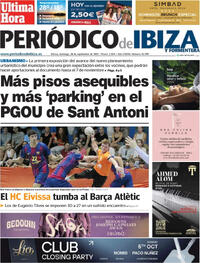 Portada Periódico de Ibiza y Formentera 2025-09-28