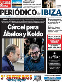 Portada Periódico de Ibiza y Formentera 2025-11-28