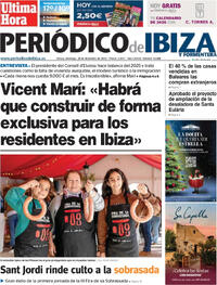 Portada Periódico de Ibiza y Formentera 2025-12-28