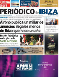 Portada Periódico de Ibiza y Formentera 2025-06-29