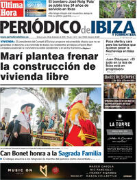 Portada Periódico de Ibiza y Formentera 2025-12-29