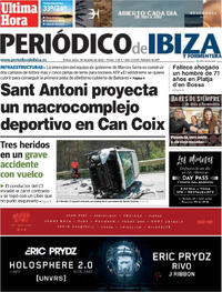 Portada Periódico de Ibiza y Formentera
