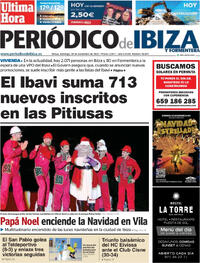 Portada Periódico de Ibiza y Formentera