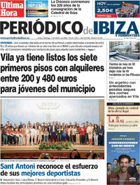Portada Periódico de Ibiza y Formentera 2026-02-01