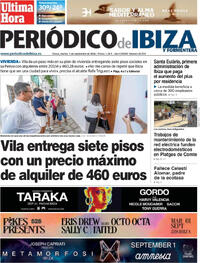 Portada Periódico de Ibiza y Formentera 2026-09-01