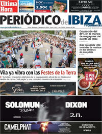 Portada Periódico de Ibiza y Formentera 2026-08-02