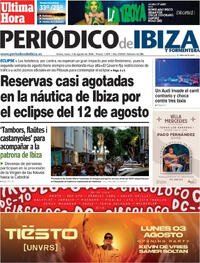 Portada Periódico de Ibiza y Formentera 2026-08-03