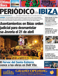 Portada Periódico de Ibiza y Formentera 2026-04-04