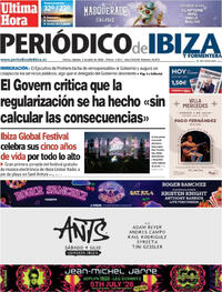Portada Periódico de Ibiza y Formentera 2026-07-04