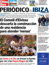 Portada Periódico de Ibiza y Formentera 2026-01-05