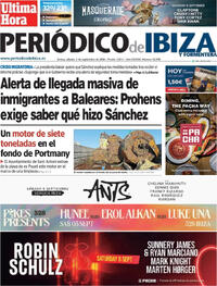 Portada Periódico de Ibiza y Formentera 2026-09-05