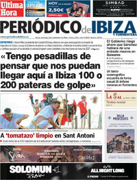 Portada Periódico de Ibiza y Formentera 2026-09-06