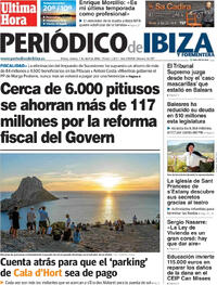 Portada Periódico de Ibiza y Formentera 2026-04-07