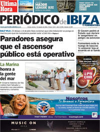 Portada Periódico de Ibiza y Formentera 2026-08-07