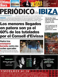 Portada Periódico de Ibiza y Formentera 2026-09-07