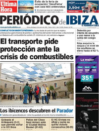 Portada Periódico de Ibiza y Formentera 2026-03-08