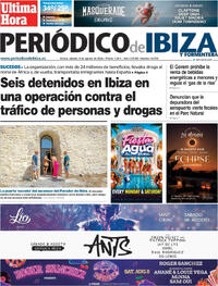 Portada Periódico de Ibiza y Formentera 2026-08-08