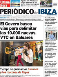 Portada Periódico de Ibiza y Formentera 2026-01-09