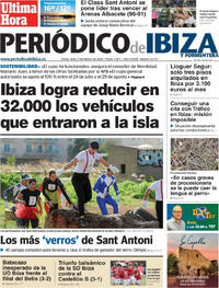 Portada Periódico de Ibiza y Formentera 2026-02-09