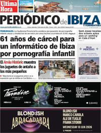 Portada Periódico de Ibiza y Formentera 2026-06-10
