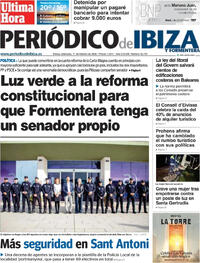 Portada Periódico de Ibiza y Formentera 2026-02-11