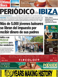 Portada Periódico de Ibiza y Formentera 2026-05-11
