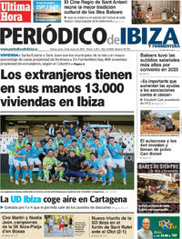 Portada Periódico de Ibiza y Formentera 2026-01-12