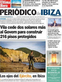 Portada Periódico de Ibiza y Formentera 2026-02-12