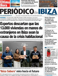 Portada Periódico de Ibiza y Formentera 2026-01-13