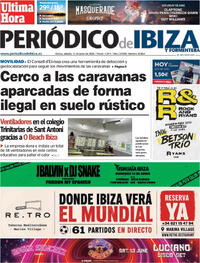 Portada Periódico de Ibiza y Formentera 2026-06-13