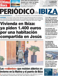 Portada Periódico de Ibiza y Formentera 2026-01-14