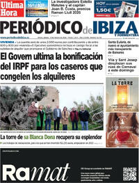 Portada Periódico de Ibiza y Formentera 2026-02-14