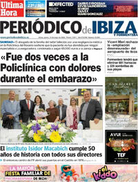 Portada Periódico de Ibiza y Formentera 2026-05-14