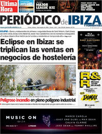 Portada Periódico de Ibiza y Formentera 2026-08-14