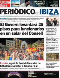 Portada Periódico de Ibiza y Formentera 2026-07-15