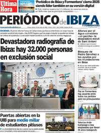 Portada Periódico de Ibiza y Formentera 2026-01-16