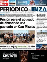 Portada Periódico de Ibiza y Formentera 2026-05-16
