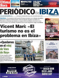 Portada Periódico de Ibiza y Formentera 2026-07-16