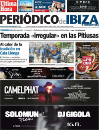 Portada Periódico de Ibiza y Formentera 2026-08-16