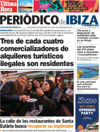 Portada Periódico de Ibiza y Formentera 2026-04-17